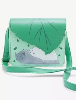 Studio Ghibli My Neighbor Totoro Leaf Crossbody Bag NWT Her Universe HTF
